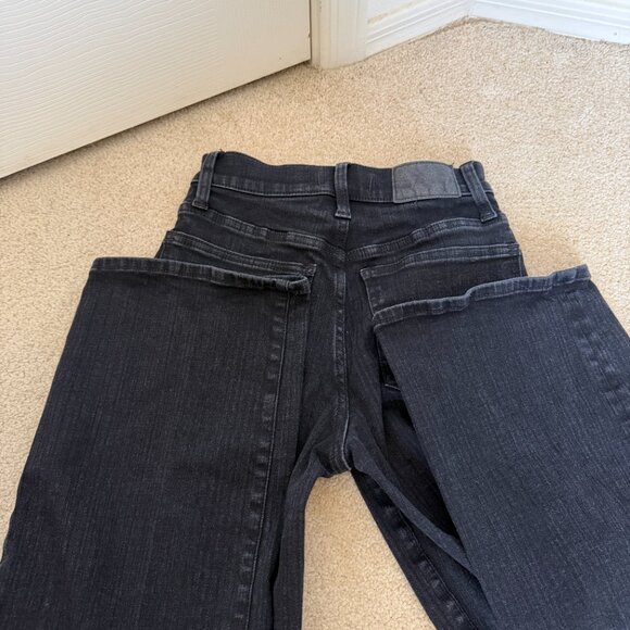 The Perfect Vintage Wide-Leg Jean (24, Black Rinse Wash) - Picture 8 of 12